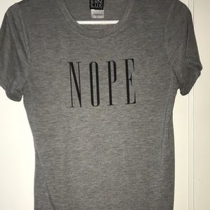 nope tshirt